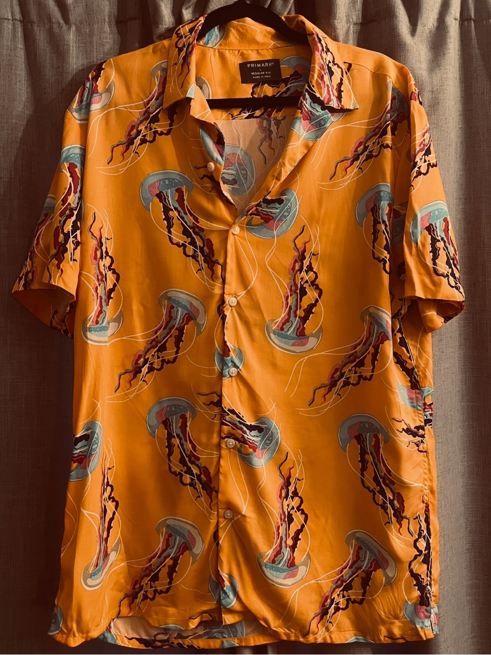 Men’s Jellyfish Button-Up Shirt